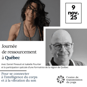 Journée de ressourcement - Québec - 9 nov. 2025